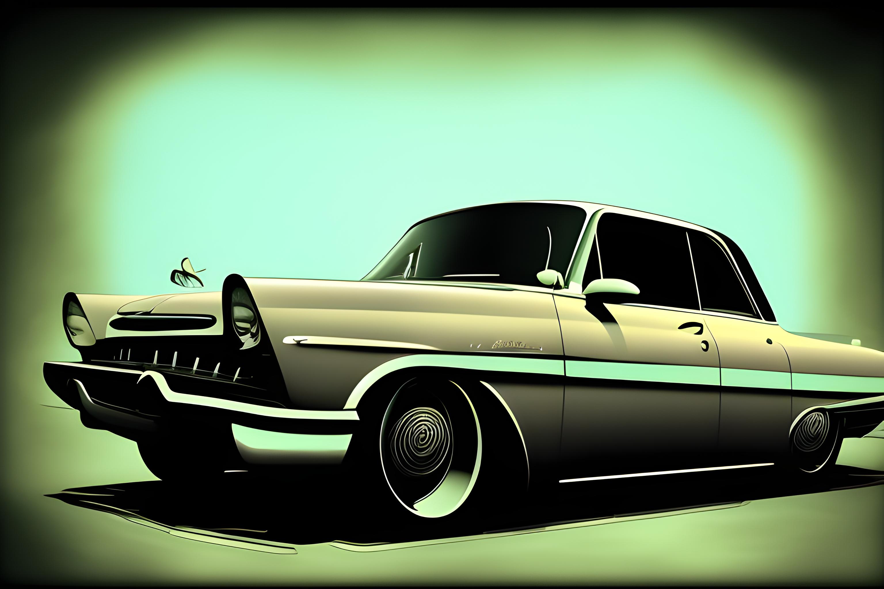 fille pinup voiture